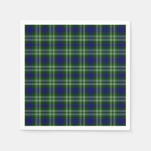 Scotland Tweedside District Tartan Pappersservett