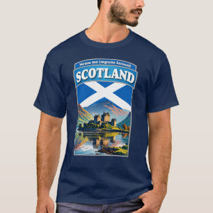 Scotland United Kingdom Castle T Shirt