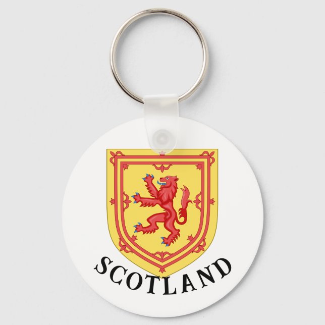Scotland Vintage Keychain Nyckelring (Framsida)