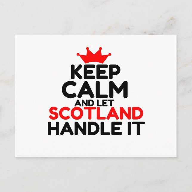 SCOTLAND VYKORT (Framsida)