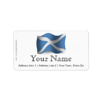 Scotland Wave Flagga