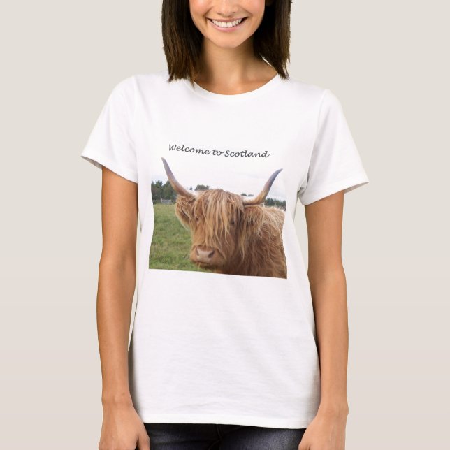 SCOTLANDPOSTCARD.jpg T Shirt (Framsida)