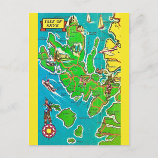 Scotland's Isle of Skye Postcard Vykort