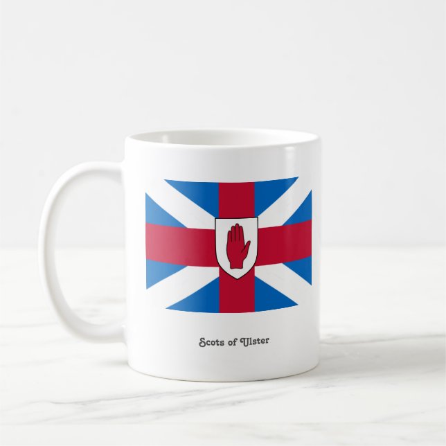 Scots av den Ulster muggen Kaffemugg (Vänster)
