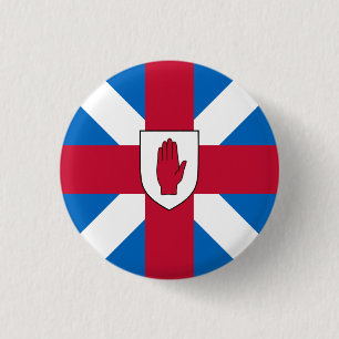 Scots av det Ulster emblem Knapp