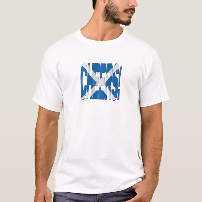 Scots cheers tee (Framsida)