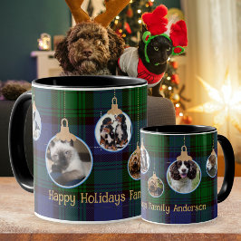 Scots Delight Tartan PHOTO Anpassningsbar Gift Mugg