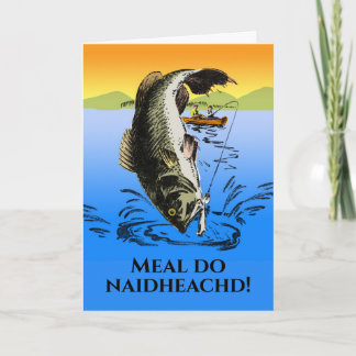 Scots Gaelic Meal do naidheachd Grattiss Kort