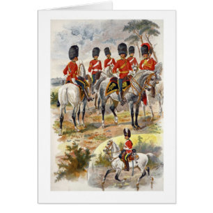 Scots Greys Hälsningskort