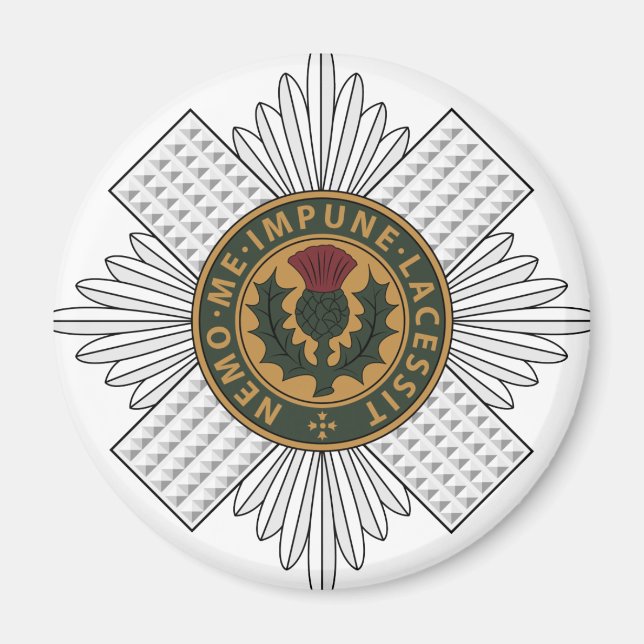Scots Guards Magnet (Framsidan)