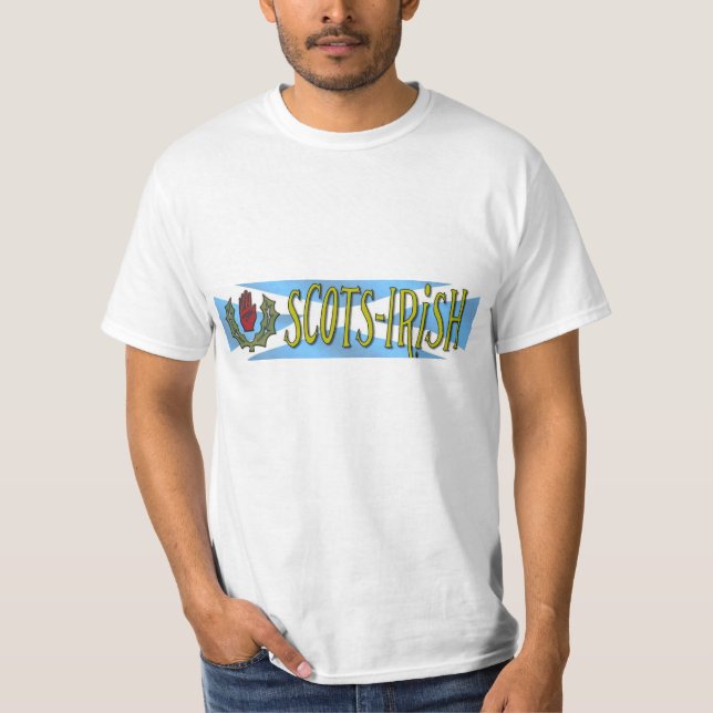 Scots-Irländare utslagsplats T-shirt (Framsida)