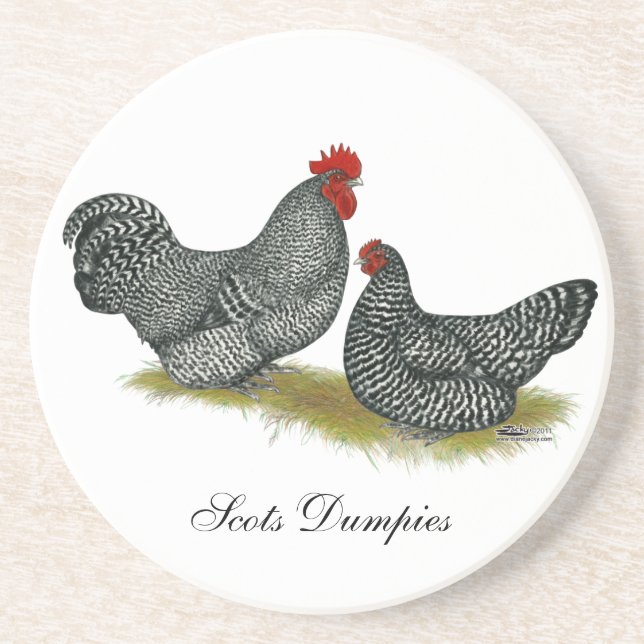 Scots kort och tjock hönor underlägg (Framsidan)