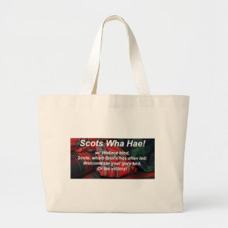 Scots Wha-Hae-Tartan Jumbo Tygkasse