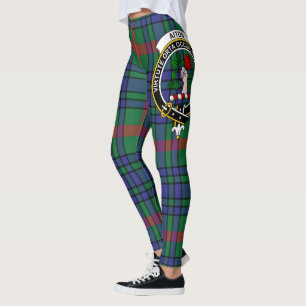Scotstee Clan Aiton Crest Tartan Dam Strumpbyxor Leggings