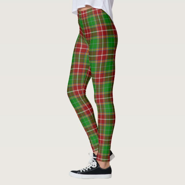 Scotstee Clan Baxter Modern Tartan Dam Strumpbyxor Leggings (Vänster)