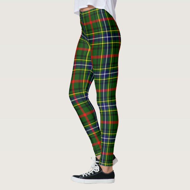 Scotstee Clan Bisset Tartan Dam Leggings (Vänster)