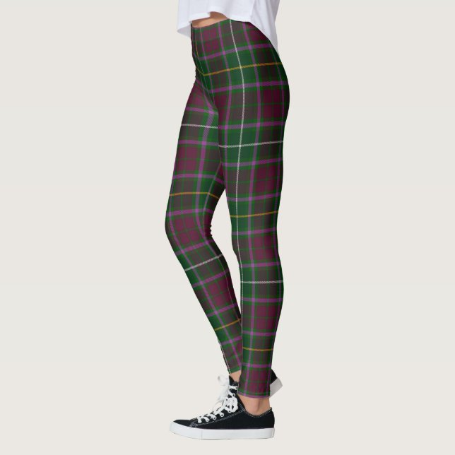 Scotstee Clan Carruthers Tartan Dambyxor Leggings (Vänster)