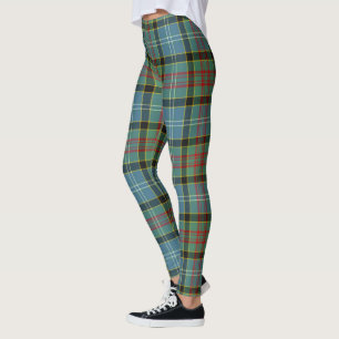 Scotstee Clan Cathcart Tartan Damstrumpor Leggings