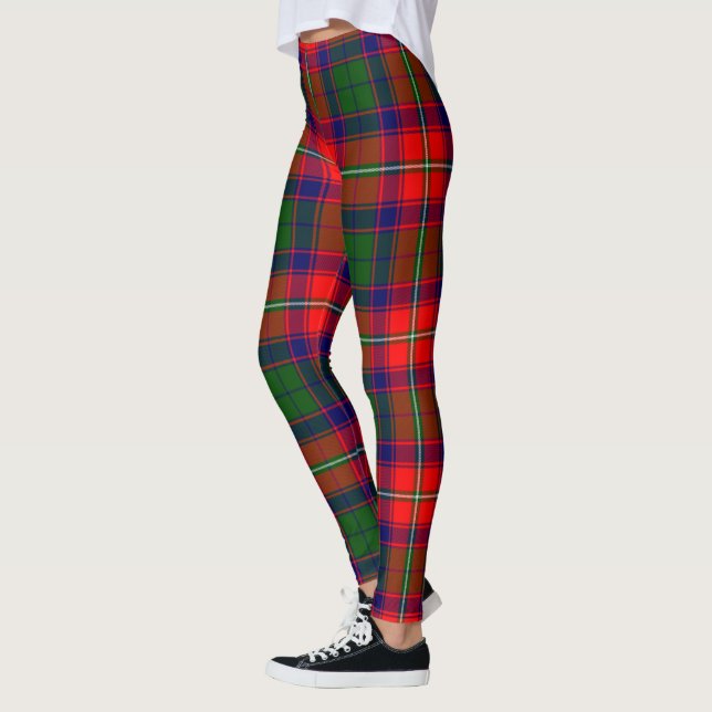 Scotstee Clan Charteris Tartan Damstrumpor Leggings (Vänster)