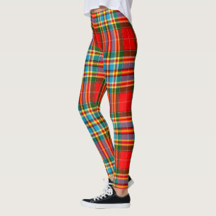 Scotstee Clan Chattan Modern Tartan Kvinnliga Legg Leggings