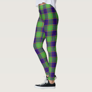 Scotstee Clan Colville Tartan Kvinnliga Leggings