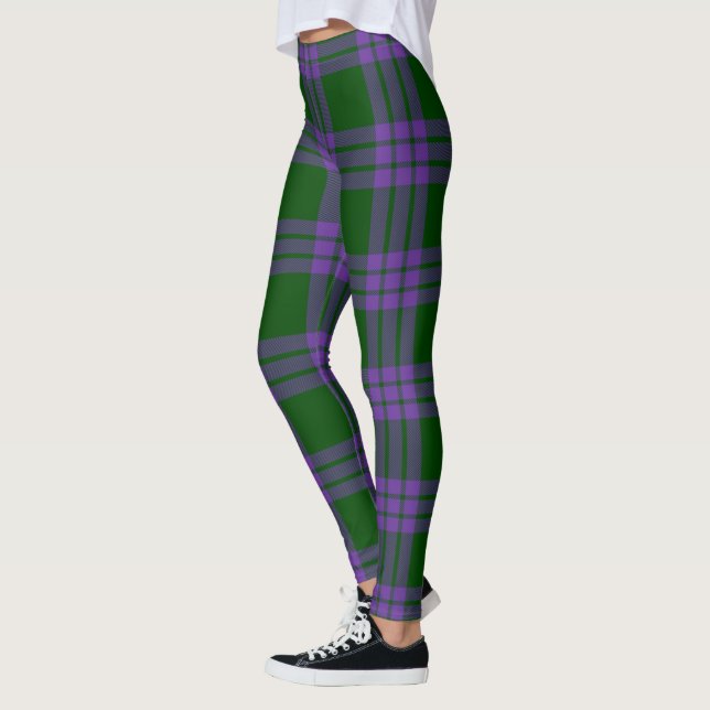 Scotstee Clan Elphinstone Tartan Dam Leggings (Vänster)
