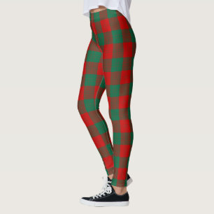 Scotstee Clan Erskine Tartan Damstrumpor Leggings