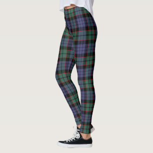 Scotstee Clan Fletcher Modern Tartan Kvinnors Legg Leggings