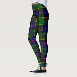Scotstee Clan Forsyth Tartan Damstrumpor Leggings