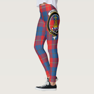 Scotstee Clan Galloway Crest Tartan Dam Strumpbyxo Leggings
