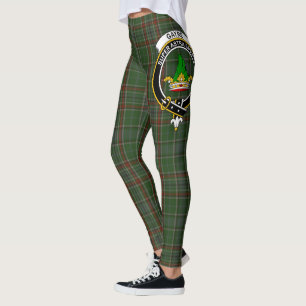Scotstee Clan Gayre Crest Tartan Damstrumpor Leggings