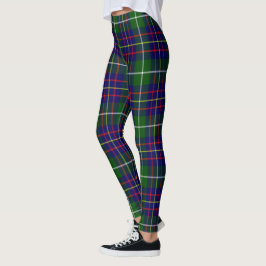 Scotstee Clan Inglis Tartan Damstrumpor Leggings