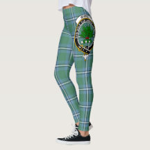 Scotstee Clan Irvine Crest Tartan Kvinnors Legging
