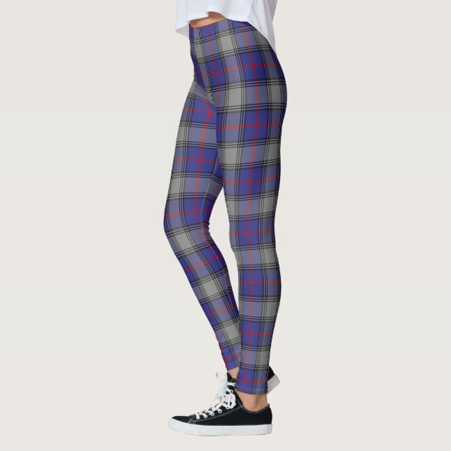 Scotstee Clan Kinnaird Tartan Damstrumpor Leggings (Vänster)