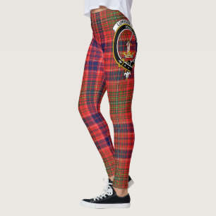 Scotstee Clan Lumsden Crest Tartan Dam Strumpbyxor Leggings
