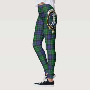 Scotstee Clan MacCallum Modern Crest Tartan Kvinno Leggings