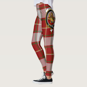 Scotstee Clan MacFie Crest Tartan Kvinnors Legging