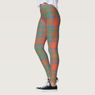 Scotstee Clan MacKintosh Uråldrig Tartan Kvinnor Leggings