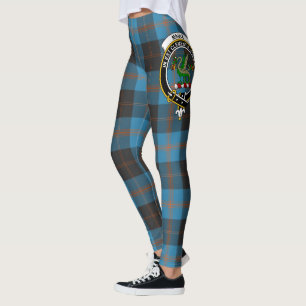 Scotstee Clan Maule Ancient Crest Tartan Kvinnor Leggings