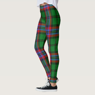 Scotstee Clan McGeachie Uråldrig Tartan Kvinnor Leggings