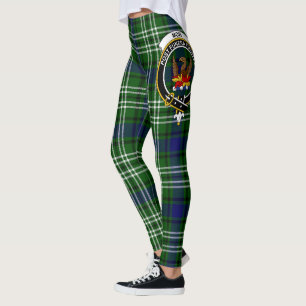 Scotstee Clan Mow Crest Tartan Kvinnors Leggings