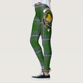 Scotstee Clan Pringle Crest Tartan Kvinnors Leggin Leggings