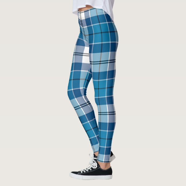 Scotstee Clan Roberton Tartan Damstrumpor Leggings (Vänster)