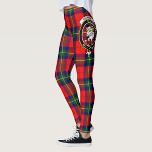 Scotstee Clan Ruthven Crest Tartan Kvinnors Leggin Leggings