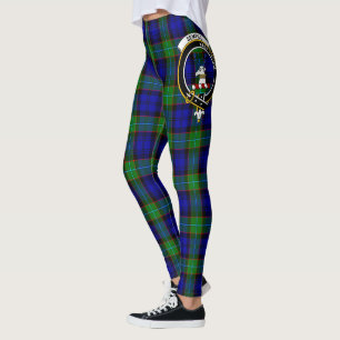 Scotstee Clan Sempill Crest Tartan Kvinnliga Leggi Leggings