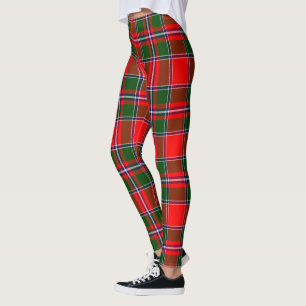 Scotstee Clan Spens Tartan Damstrumpbyxor Leggings