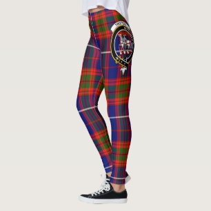 Scotstee Clan Trotter Crest Tartan Kvinnors Leggin Leggings
