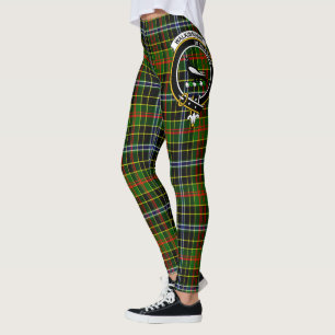 Scotstee Clan Walkinshaw Crest Tartan Kvinnor Leggings