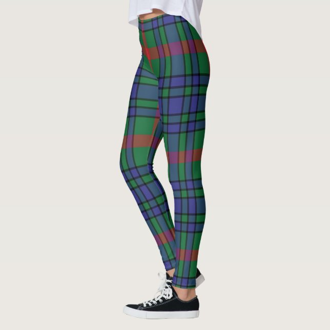 Scotstee Klan Aiton Tartan Women Leggings (Vänster)