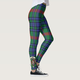 Scotstee Klan Aiton Vapensköld Tartan Women Leggin Leggings
